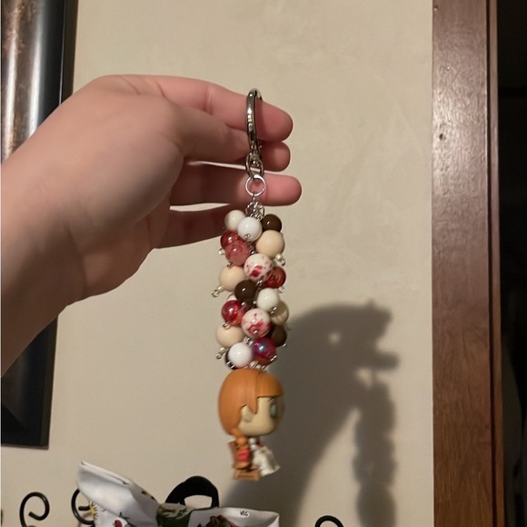 Funko the Conjuring Annabelle beaded bag purse charm - Picture 3 of 5
